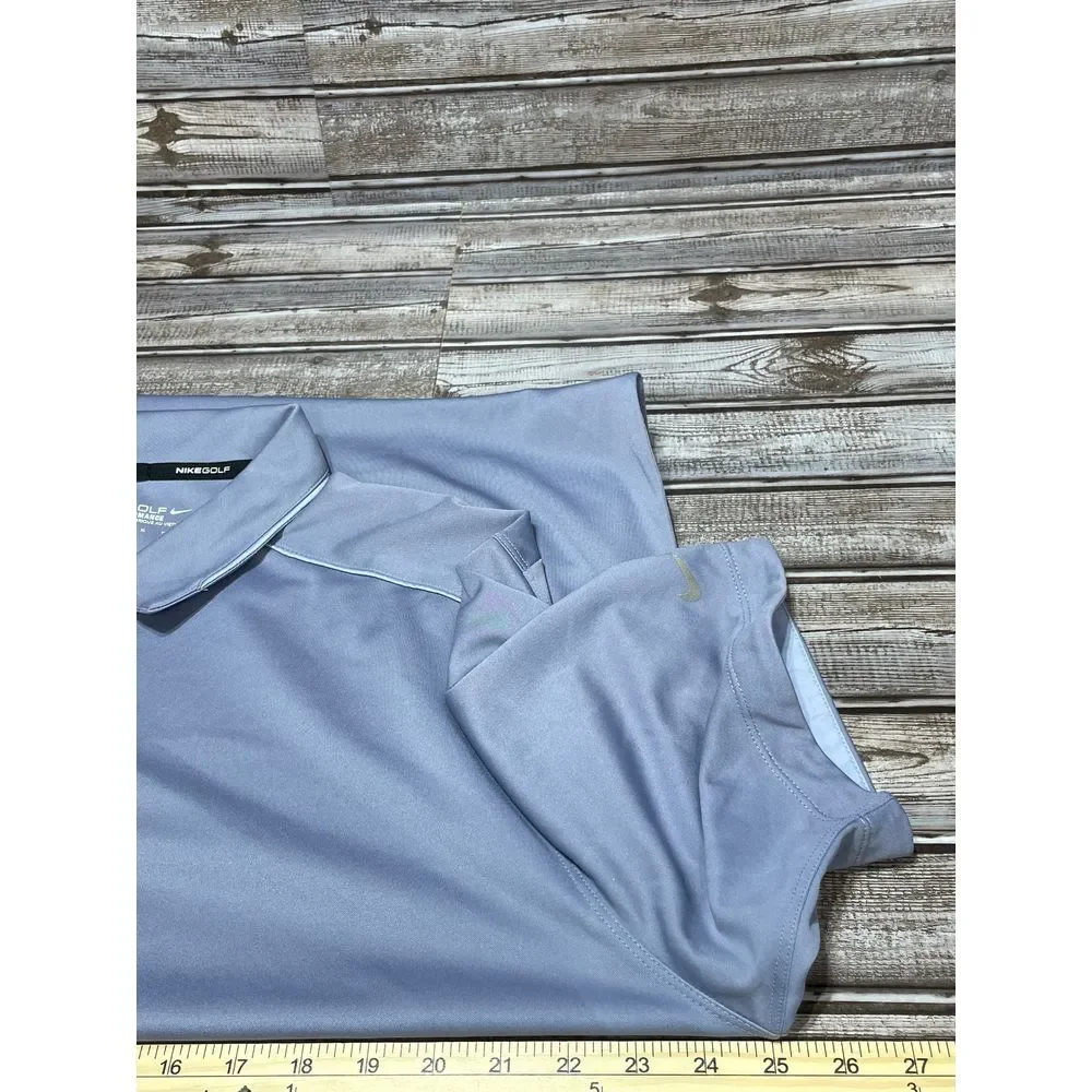 Nike‎ Golf Men's Polo EUC Blue Size XL
